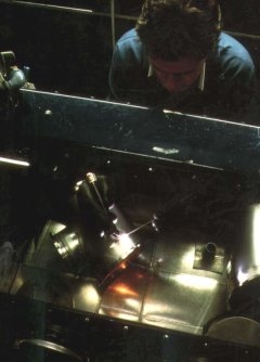 TIG welding of a compressor duct in Ti-6Al-4V for the Boeing 747-400 engine (courtesy Vickers Aerospace Components)