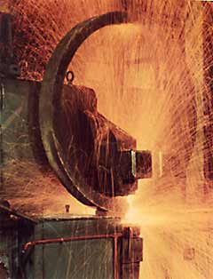 Flash welding of a 1200mm diameter aero-engine ring