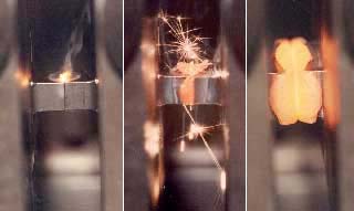 Linear friction welding of titanium at normal atmosphere